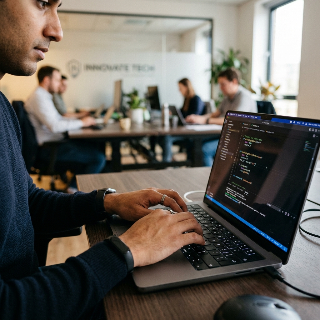 Laptop coding